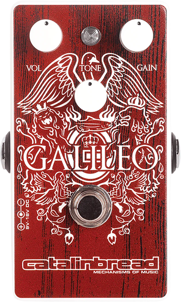 Catalinbread Galileo Red Special Limited Edition - Overdrive/Distortion/fuzz effectpedaal - Main picture