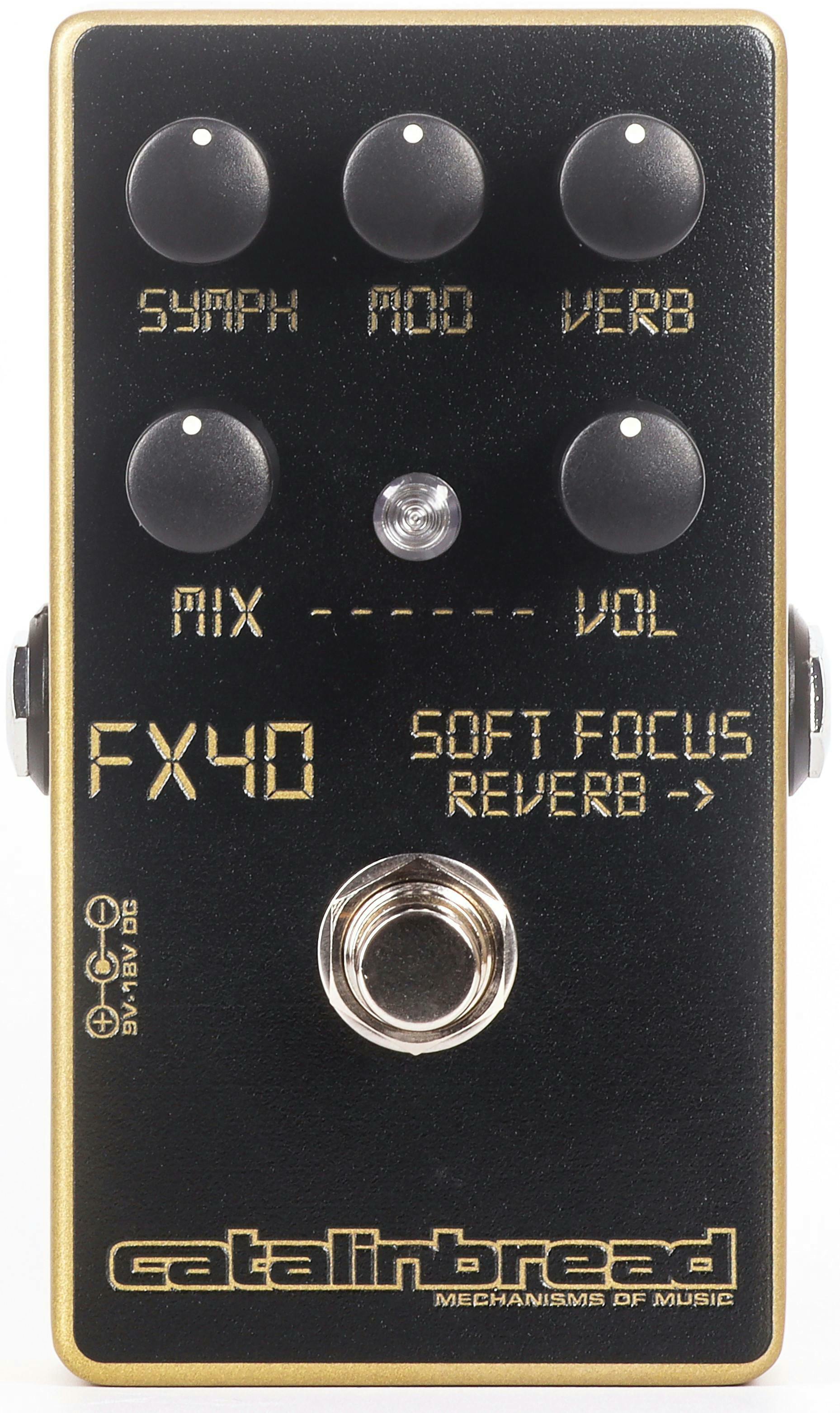 Catalinbread Soft Focus Gold - Reverb/delay/echo effect pedaal - Main picture