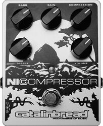 Compressor/sustain/noise gate effect pedaal Catalinbread Nicompressor - Soft Pearl