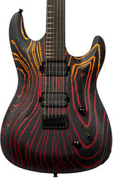 Elektrische gitaar in str-vorm Chapman guitars Pro ML1 Pro Modern - Black sun