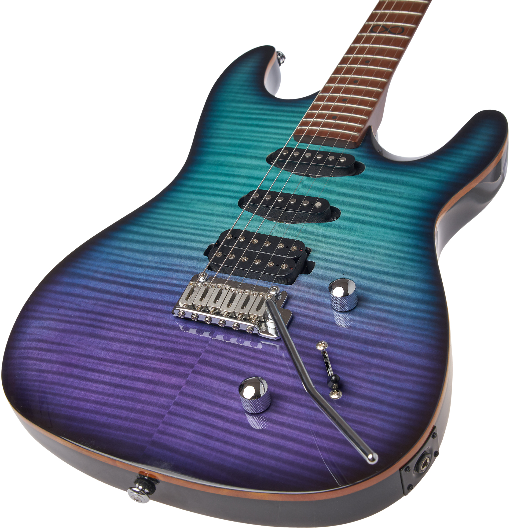 Chapman Guitars Ml1 Hybrid Standard Hss Trem Mn - Abyss - Elektrische gitaar in Str-vorm - Variation 2