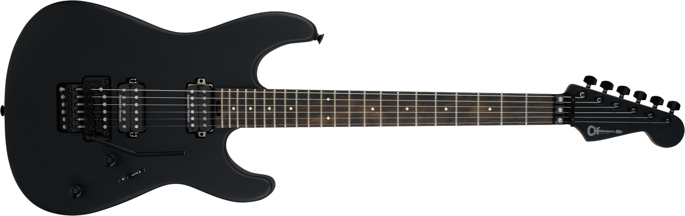 Charvel San Dimas Pro-mod Plus Style 1 Hh Fr E 2h Seymour Duncan Mn - Scorched Earth - Elektrische gitaar in Str-vorm - Main picture