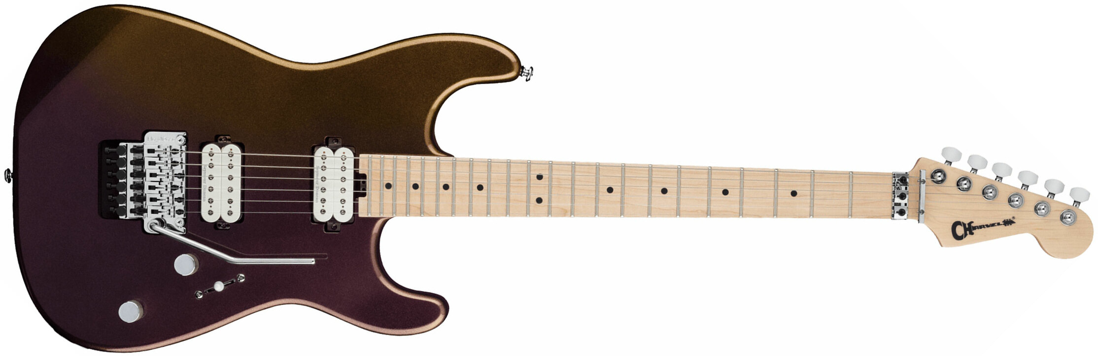 Charvel San Dimas Style 1 Hh Fr M Pro-mod 2h Seymour Duncan Mn - Chameleon - Elektrische gitaar in Str-vorm - Main picture