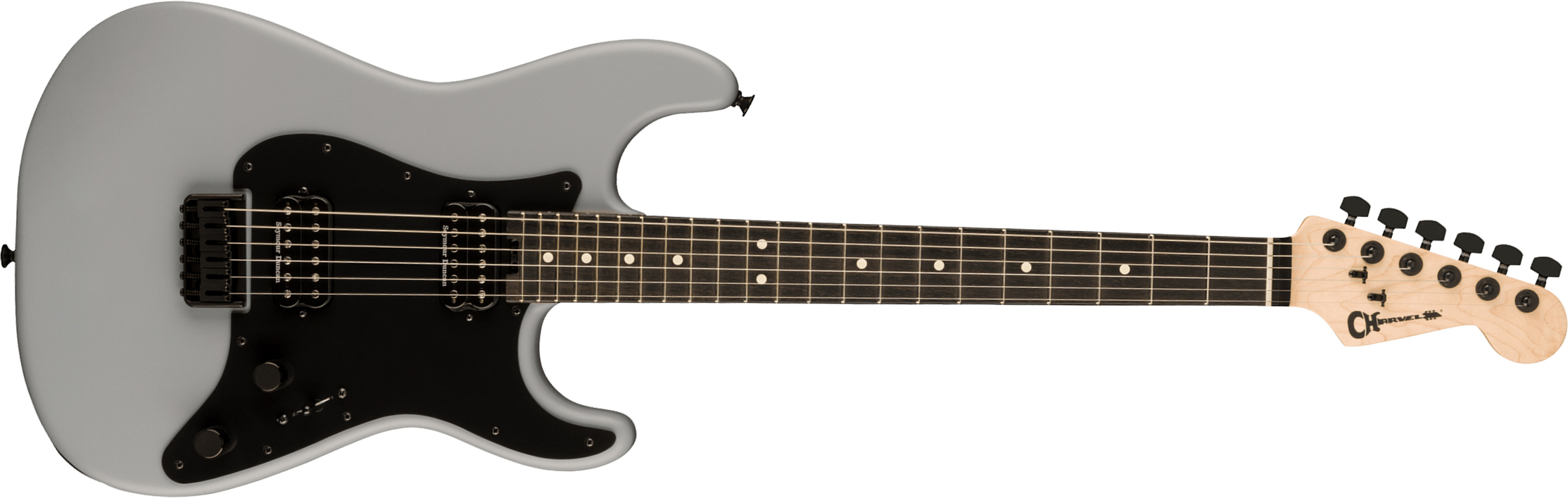 Charvel So-cal Style 1 Hh Ht E Pro-mod 2h Seymour Duncan Eb - Primer Gray - Elektrische gitaar in Str-vorm - Main picture