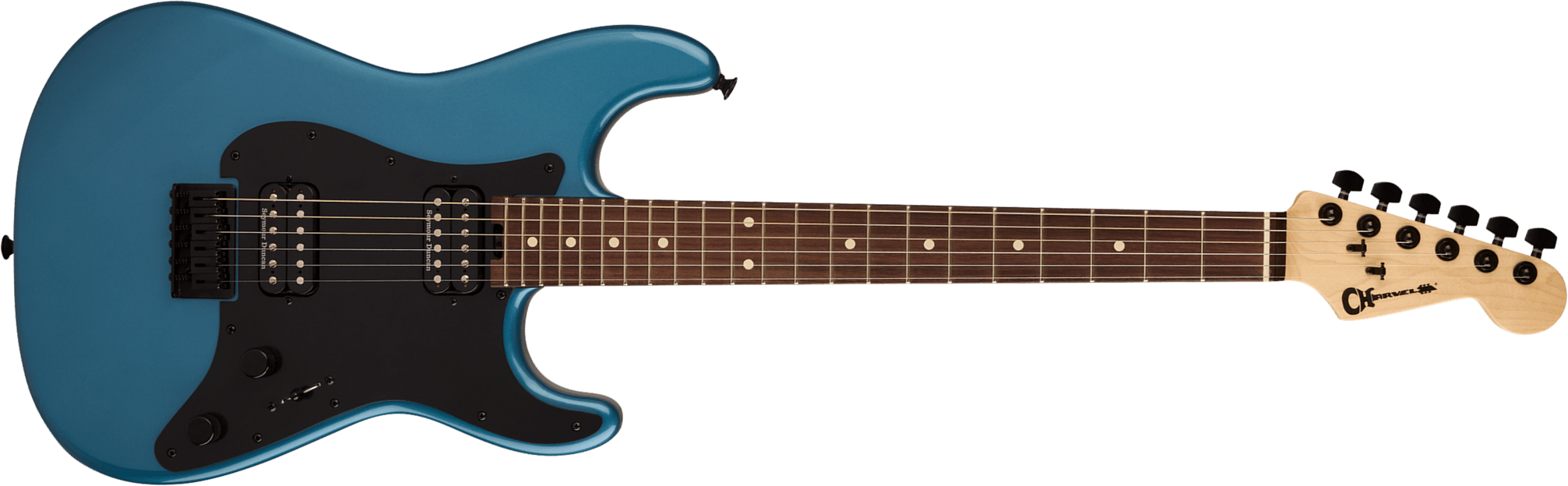 Charvel So-cal Style 1 Hh Ht Pro-mod 2h Ht Rw - Pelham Blue - Elektrische gitaar in Strat vorm - Main picture