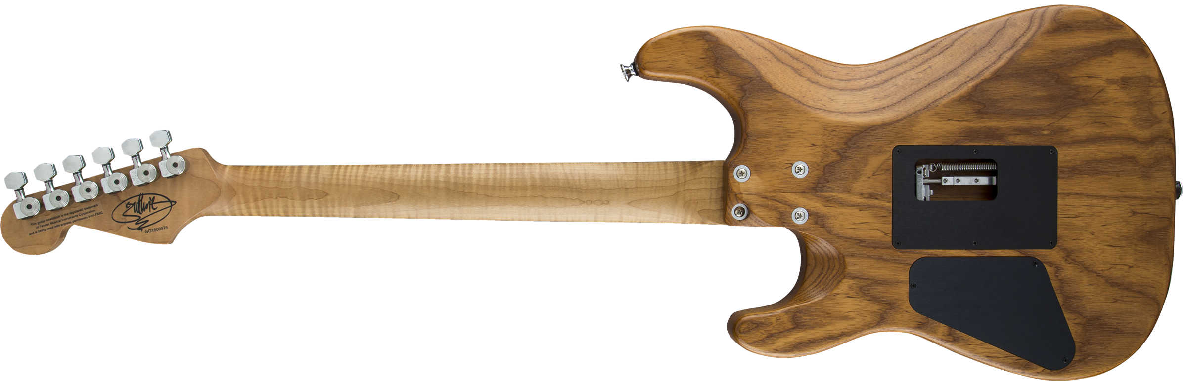 Charvel Guthrie Govan Hsh Caramelized Ash Signature Usa Trem Mn - Natural - Elektrische gitaar in Str-vorm - Variation 1