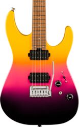 Elektrische gitaar in str-vorm Charvel Pro-Mod DK24 HH 2PT CM - Malibu sunset