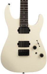 Elektrische gitaar in strat vorm Charvel DK24 Pro Mod Dinky Plus - Creme White