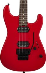 Elektrische gitaar in str-vorm Charvel Pro-Mod San Dimas Style 1 HH FR RW - Satin Ferrari Red