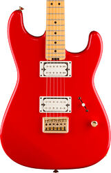 Elektrische gitaar in strat vorm Charvel American Neo-Classic San Dimas SD1 HH HT - racing red