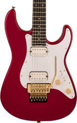 Elektrische gitaar in strat vorm Charvel Pro-Mod Plus So-Cal SC1 Style 1 HH FR EB - candy apple red