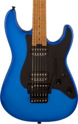 Elektrische gitaar in strat vorm Charvel Pro-Mod Plus So-Cal Style 1 HH FR CM - Blue burst