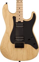 Elektrische gitaar in strat vorm Charvel Pro-Mod So-Cal Style 1 HH HT MPL - Natural ash