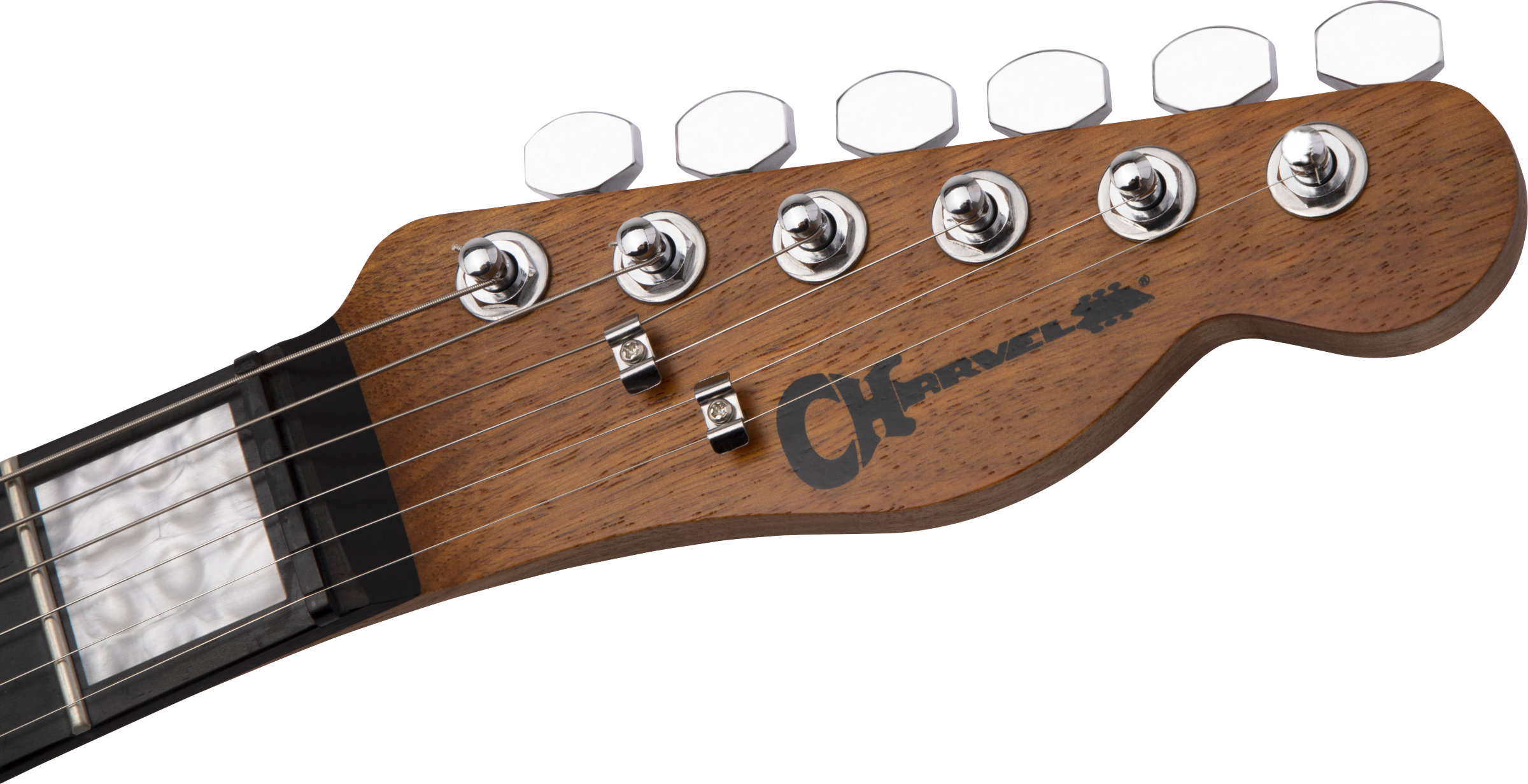 Charvel Joe Duplantier San Dimas Style 2 Hh E Mahogany Pro-mod Signature 2h Ht Eb - Natural - Televorm elektrische gitaar - Variation 3