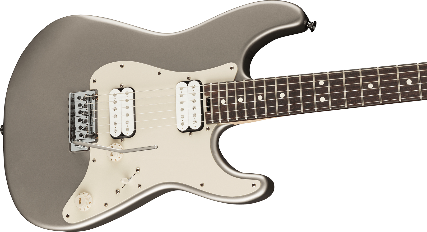 Charvel Prashant Aswani Pro-mod So-cal Pa28 Signature 2h Trem Mn - Inca Silver - Elektrische gitaar in Str-vorm - Variation 2