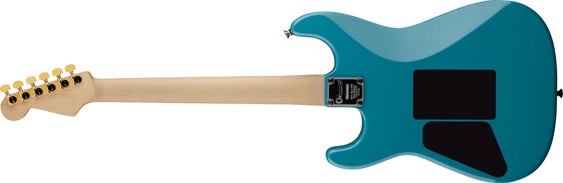 Charvel San Dimas Style 1 Hh Fr E Pro-mod Seymour Duncan Eb - Miami Blue - Elektrische gitaar in Str-vorm - Variation 1