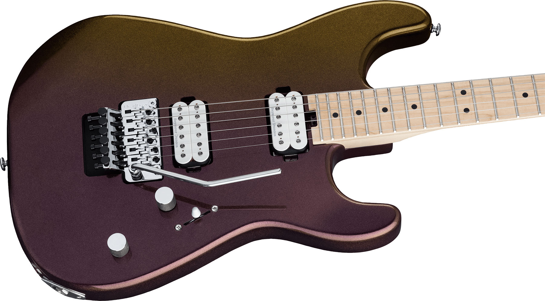 Charvel San Dimas Style 1 Hh Fr M Pro-mod 2h Seymour Duncan Mn - Chameleon - Elektrische gitaar in Str-vorm - Variation 2