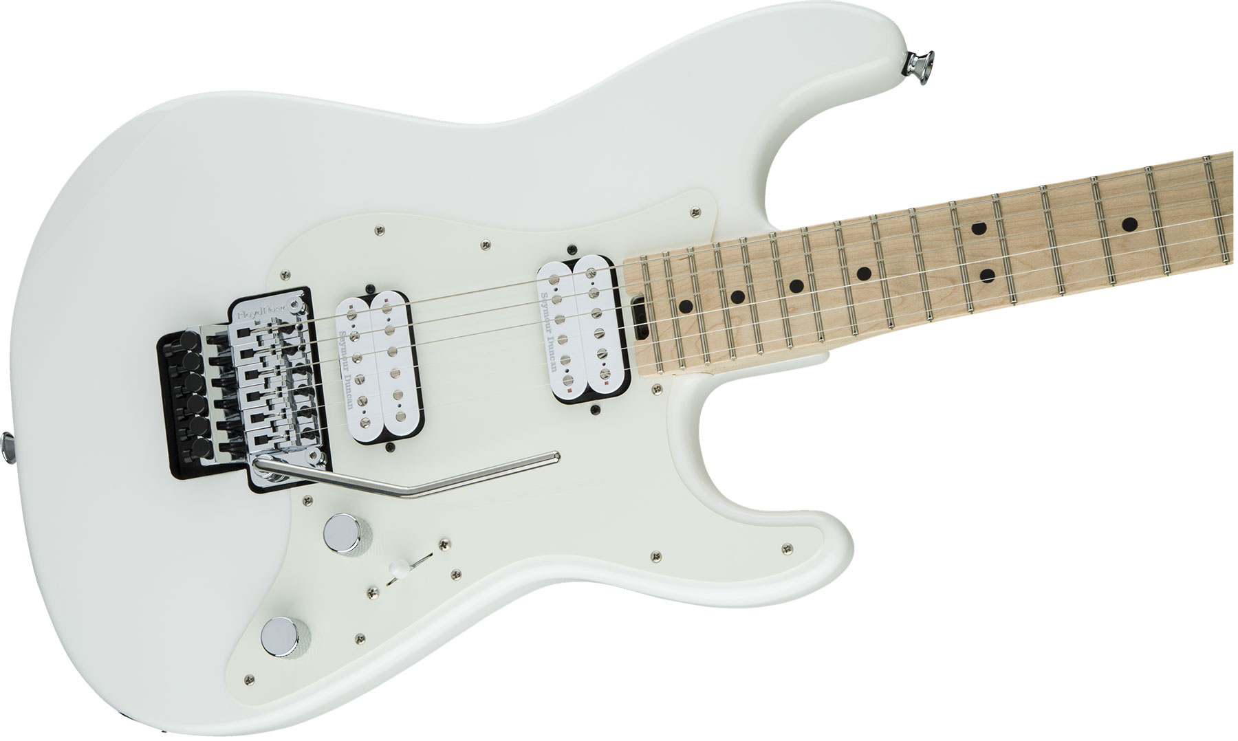 Charvel Pro-mod So Cal Style 1 Hh  Fr M Seymour Duncan Mn - Snow White - Elektrische gitaar in Str-vorm - Variation 2