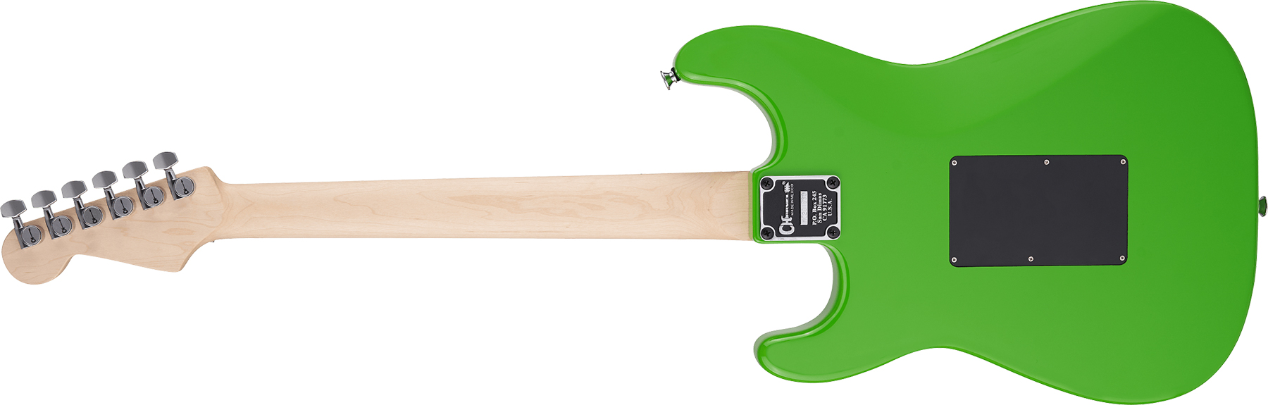 Charvel So-cal Style 1 Hsh  Fr M Pro-mod Seymour Duncan Mn - Slime Green - Elektrische gitaar in Str-vorm - Variation 1