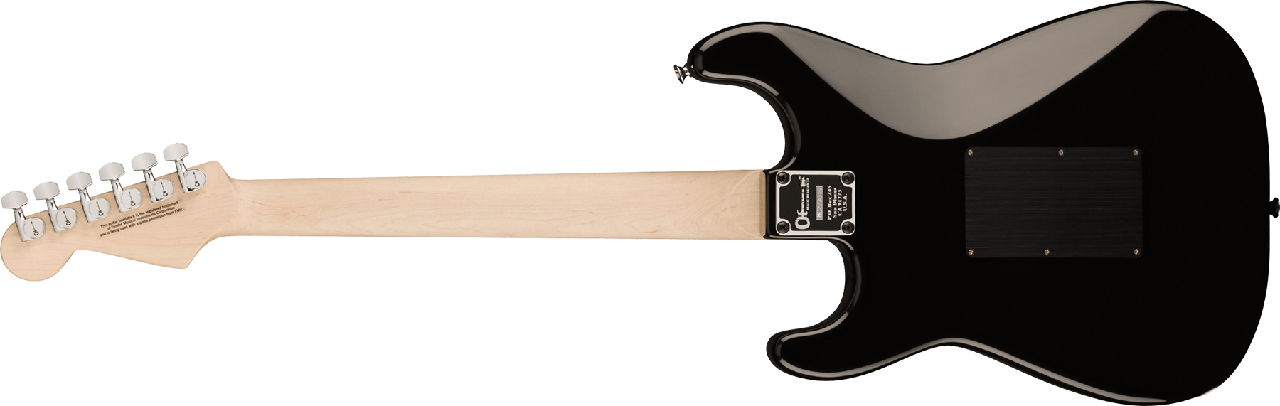Charvel So-cal Style 1 Hss Fr M Pro-mod Seymour Duncan Mn - Gloss Black - Elektrische gitaar in Str-vorm - Variation 1