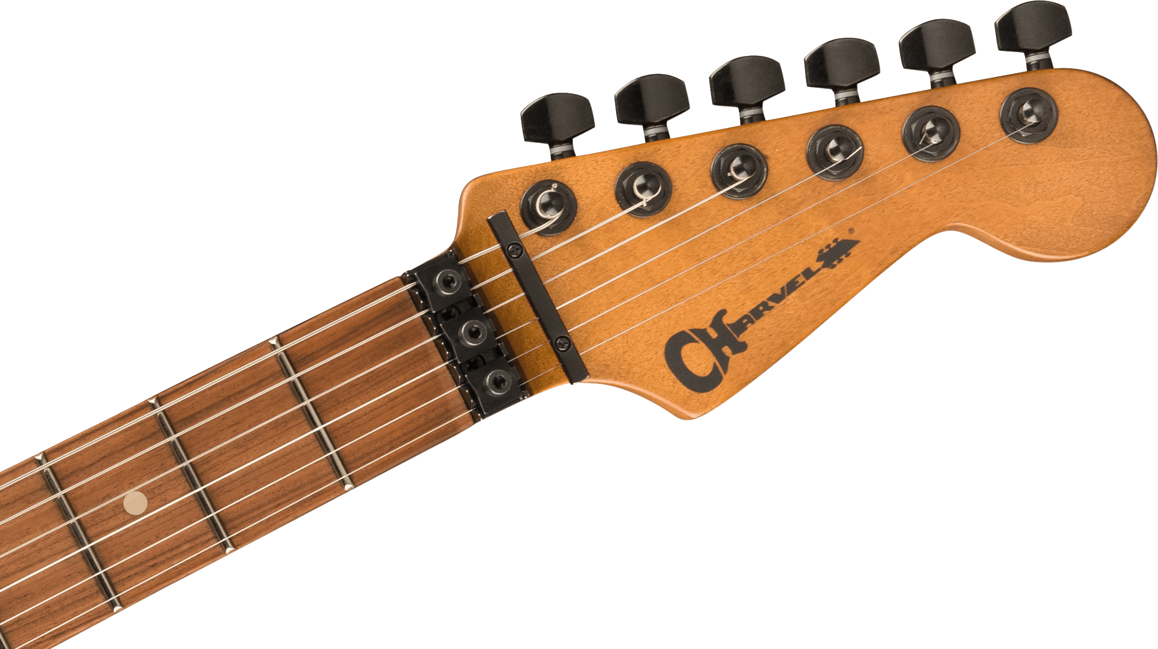 Charvel San Dimas Pro-mod Relic Style 1 Hh Fr E Pf - Weathered Orange - Elektrische gitaar in Str-vorm - Variation 4