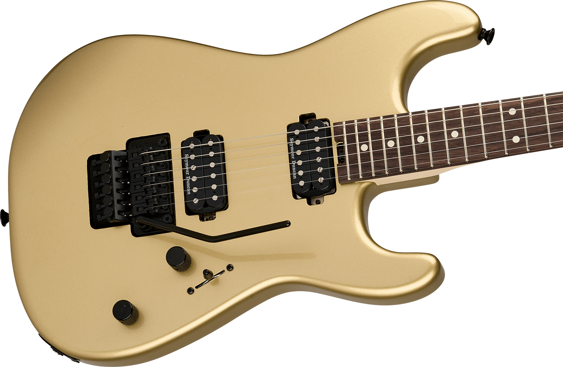 Charvel San Dimas Pro-mod Style 1 Hh Fr Rw 2h Seymour Duncan - Pharaohs Gold - Elektrische gitaar in Str-vorm - Variation 2