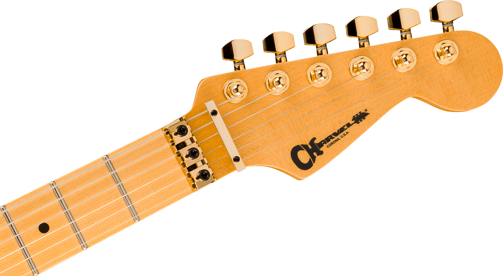 Charvel San Dimas Style 1 Sd1 Hh Fr American Neo Classic 2h Seymour Duncan Fr Mn - Racing Red - Elektrische gitaar in Strat vorm - Variation 2