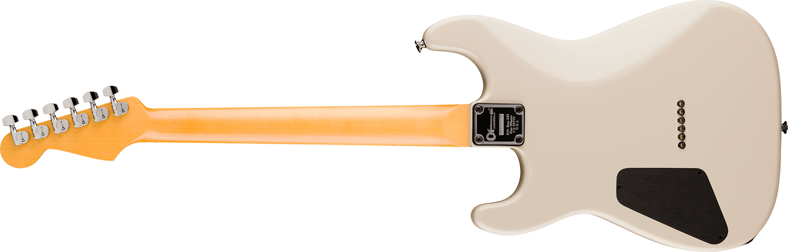 Charvel San Dimas Style 1 Sd1 Hh Ht American Neo Classic 2h Seymour Duncan Ht Mn - Ivory Blitz - Elektrische gitaar in Strat vorm - Variation 1