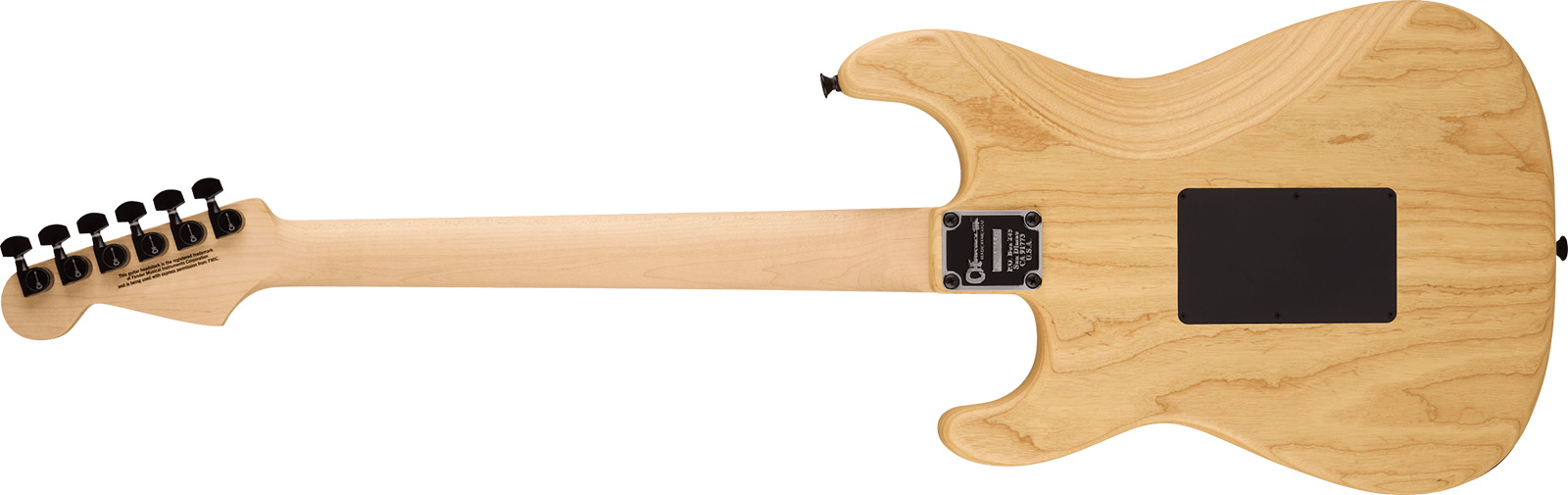 Charvel So-cal Style 1 Hh Fr M Pro-mod 2h Seymour Duncan Mn - Natural Ash - Elektrische gitaar in Strat vorm - Variation 1