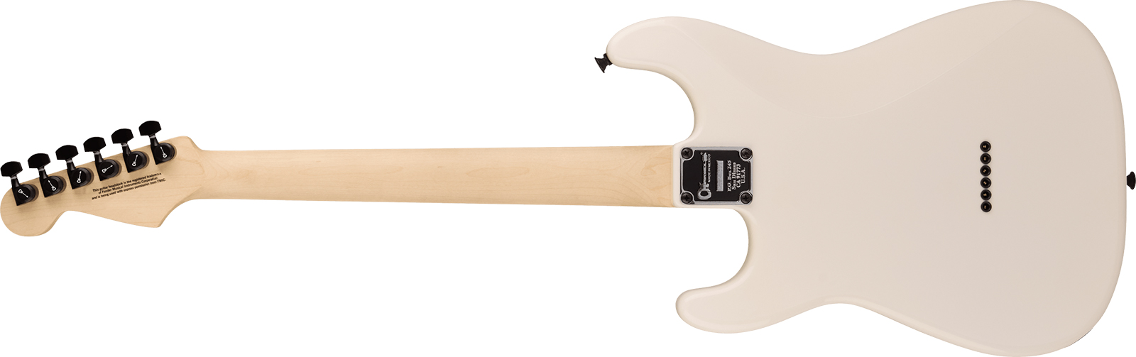 Charvel So-cal Style 1 Hh Ht Pro-mod 2h Ht Rw - Snow White - Elektrische gitaar in Strat vorm - Variation 1