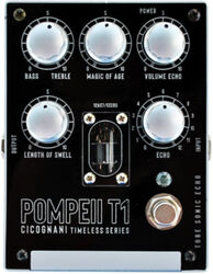 Reverb/delay/echo effect pedaal Cicognani engineering Timeless POMPEII T1 Tube Sonic Echo