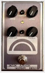 Overdrive/distortion/fuzz effectpedaal Cmc audio Proto Type V2 Bass Overdrive