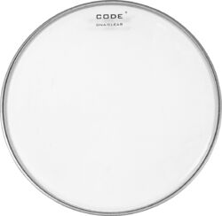 Tomvel Code drumheads DNA Transparente - 16 inches