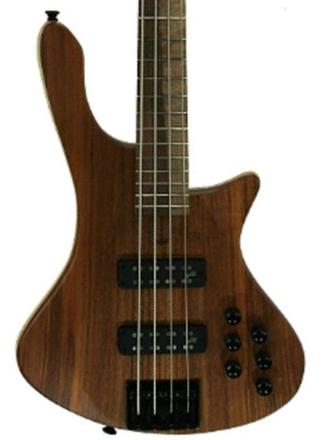 Solid body elektrische bas Cole clark LLB Bass CCLLB4-BL - Natural
