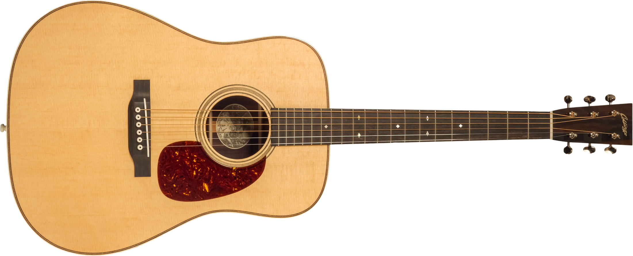 Collings D2h T Traditional Dreadnought Epicea Palissandre Eb #34834 - Natural Aging Toner - Volksgitaar - Main picture