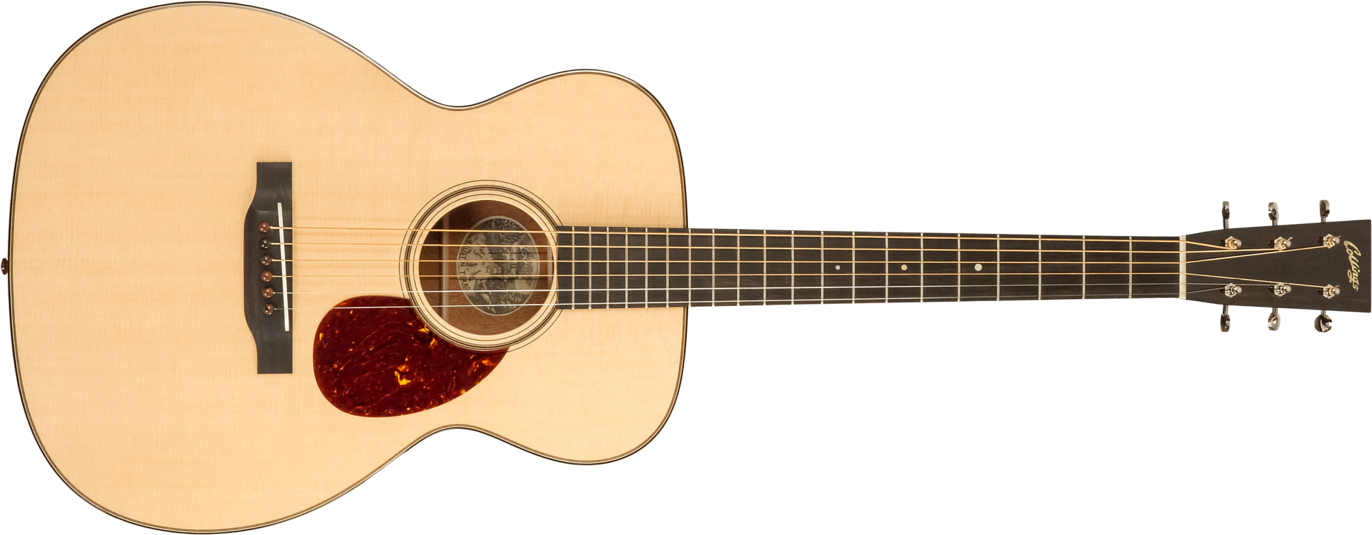 Collings Om1t Traditional Orchestra Model Epicea Acajou Eb #35214 - Natural High Gloss - Folk gitaar - Main picture