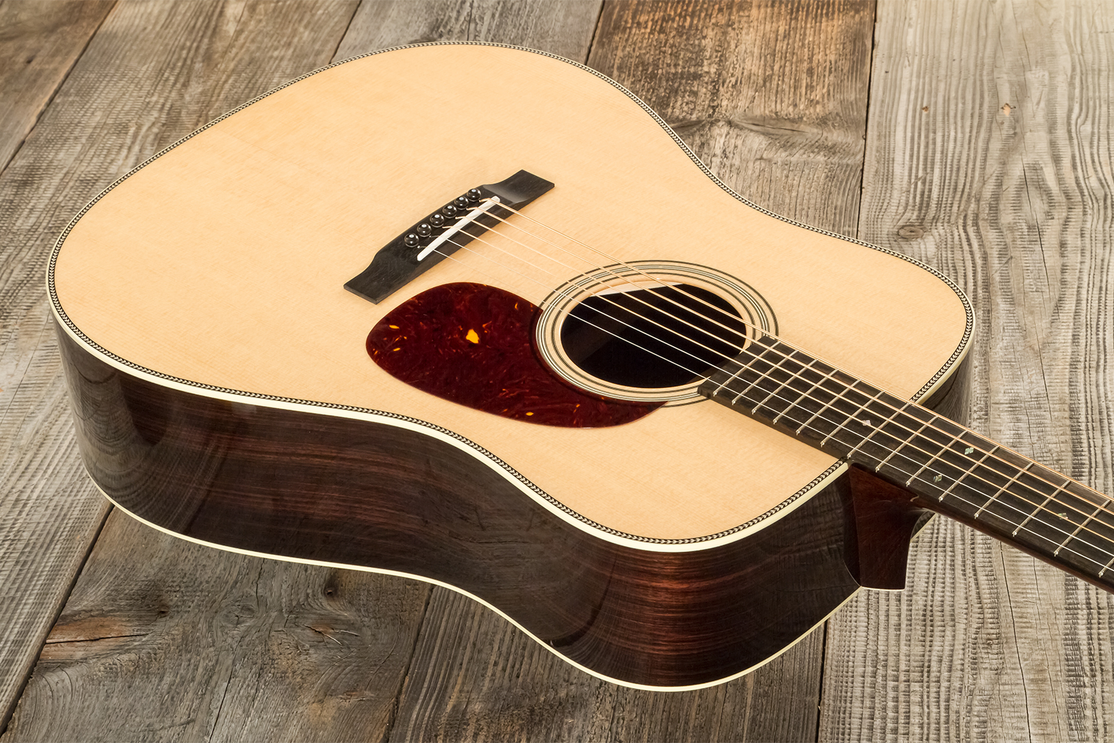 Collings D2h Standard Dreadnought Epicea Palissandre Eb #35203 - Natural High Gloss - Folk gitaar - Variation 2