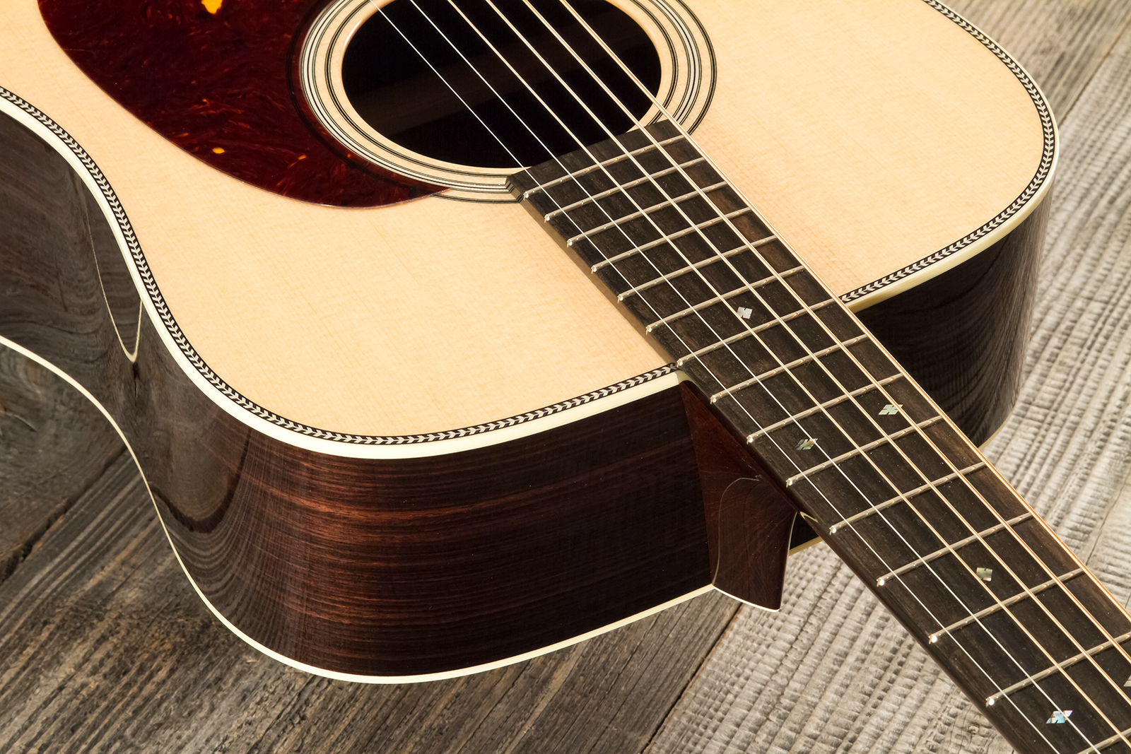 Collings D2h Standard Dreadnought Epicea Palissandre Eb #35203 - Natural High Gloss - Folk gitaar - Variation 4