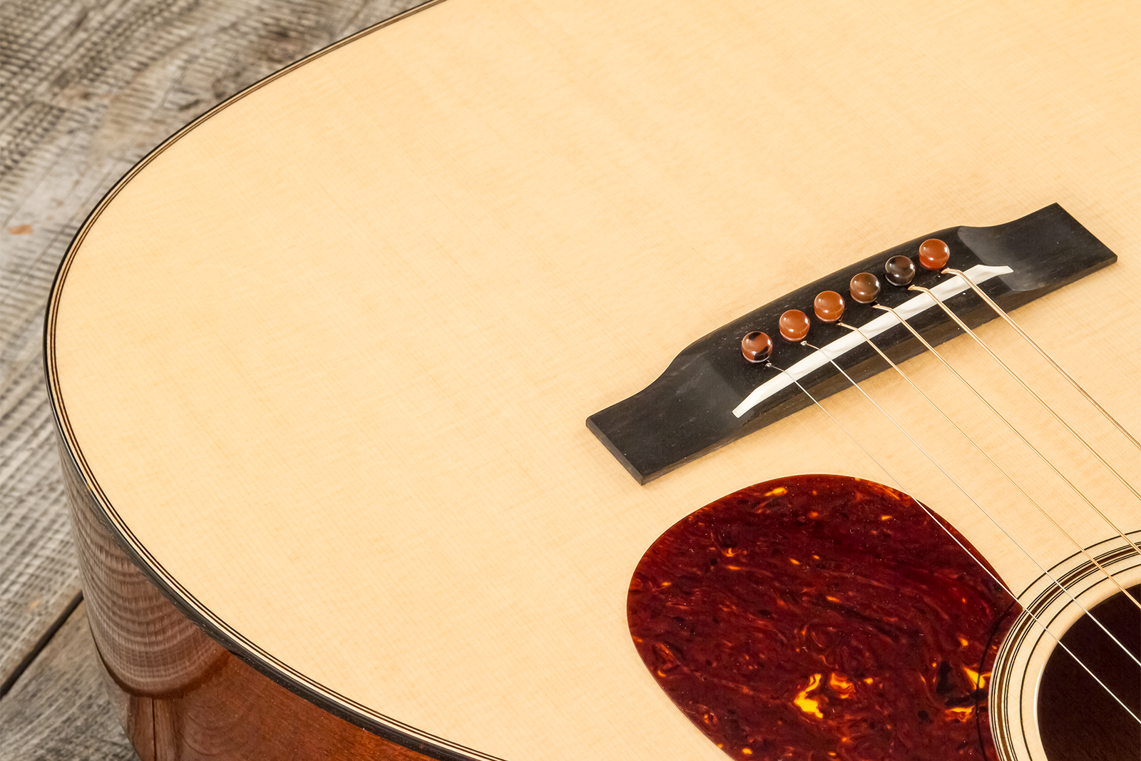 Collings Om1t Traditional Orchestra Model Epicea Acajou Eb #35214 - Natural High Gloss - Folk gitaar - Variation 3