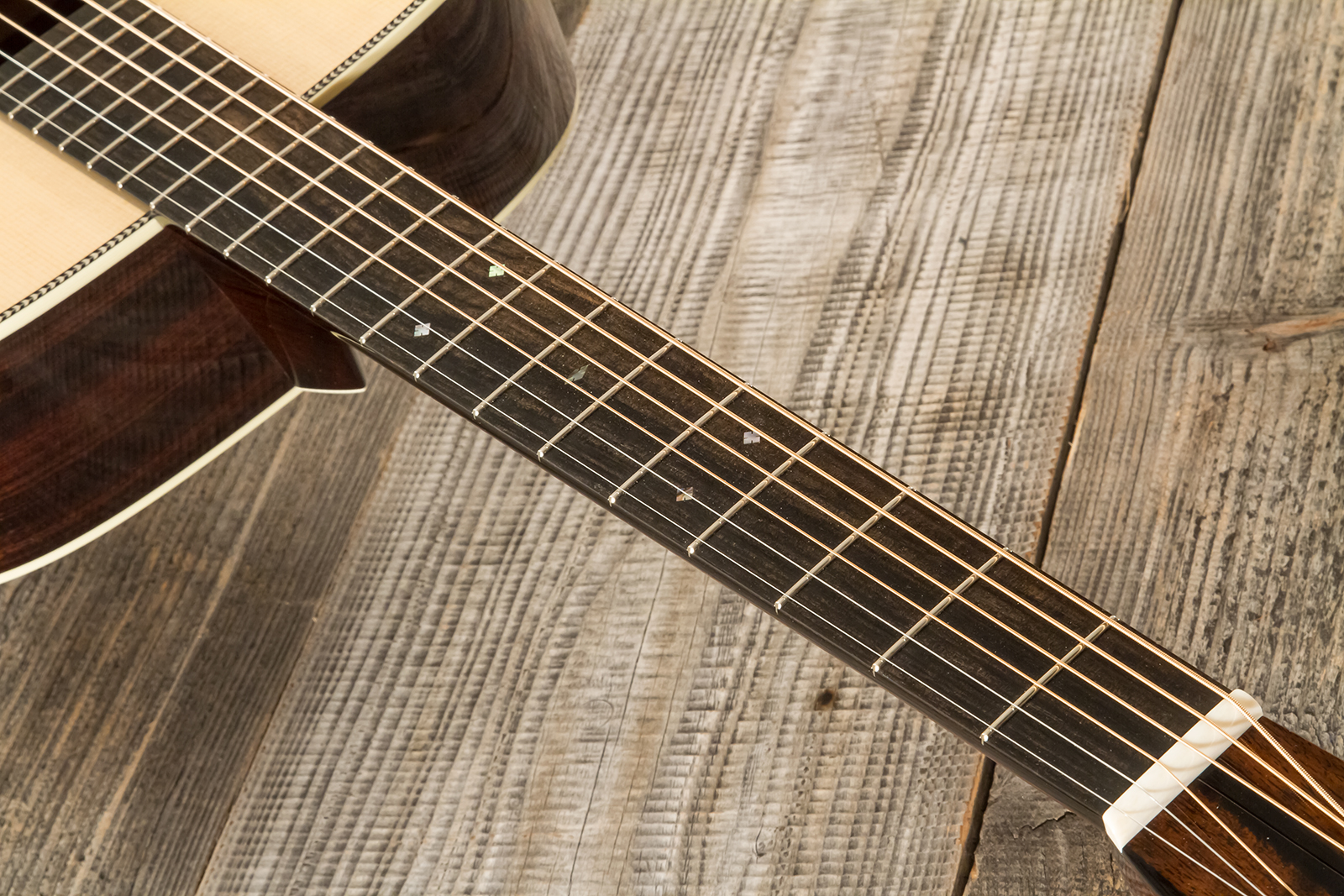 Collings Om2h Standard Orchestra Model Epicea Palissandre Eb #35207 - Natural High Gloss - Folk gitaar - Variation 5