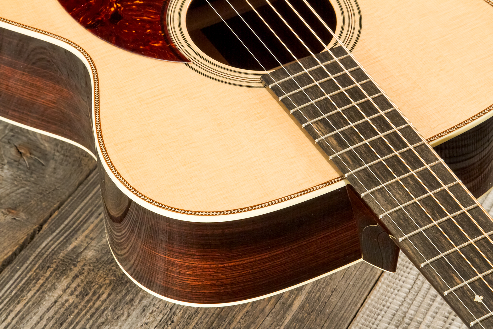 Collings Om2h T Traditional Orchestra Model Epicea Palissandre Eb #35208 - Natural High Gloss - Folk gitaar - Variation 4