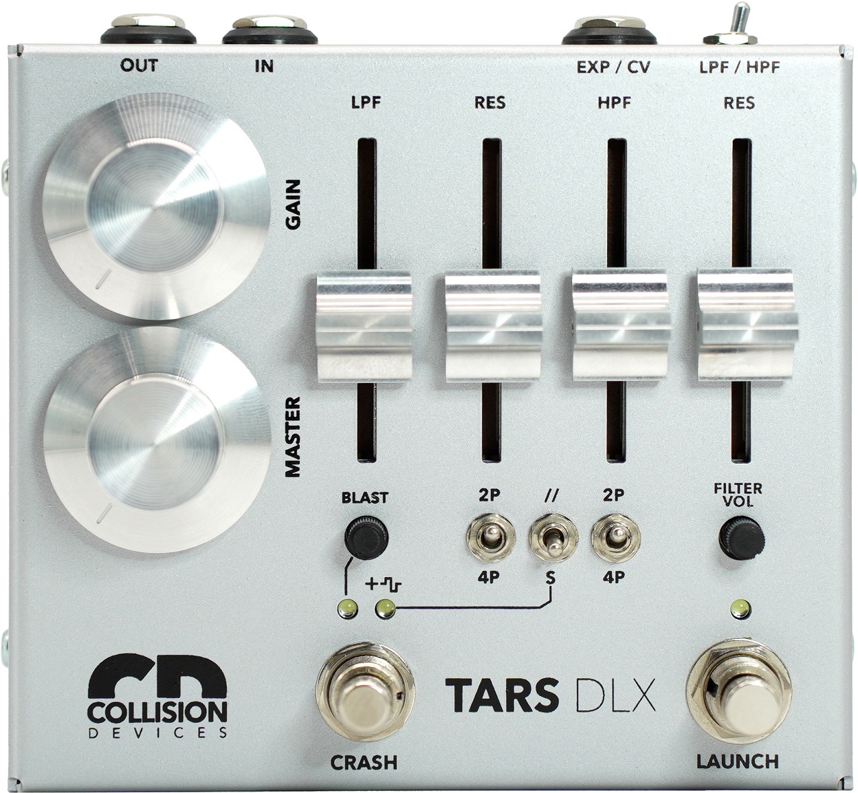 Collision Devices Tars Deluxe - Overdrive/Distortion/fuzz effectpedaal - Main picture