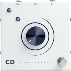 Overdrive/distortion/fuzz effectpedaal Collision devices Singularity White