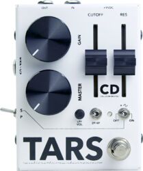 Overdrive/distortion/fuzz effectpedaal Collision devices Tars Black On White