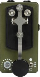 Volume/boost/expression effect pedaal Coppersound Telegraph V2 Army Green
