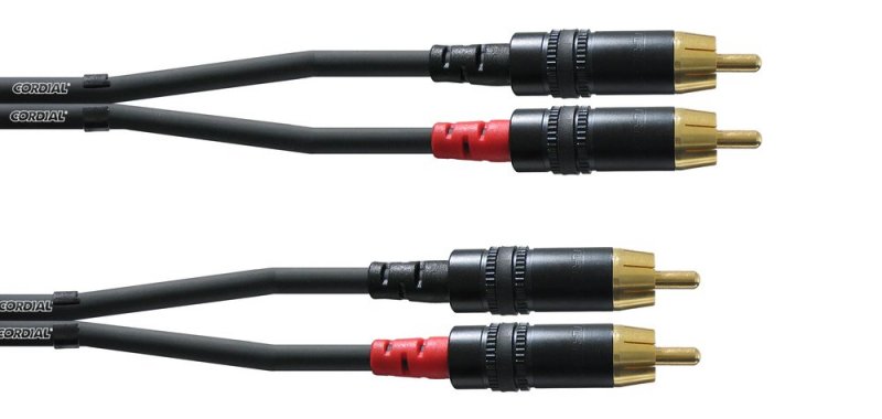 Cordial Cfu 0.3 Cc Twin Rca 0.30 Cm - Kabel - Variation 1