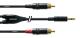 CFY6WCC mini-jack / 2x RCA