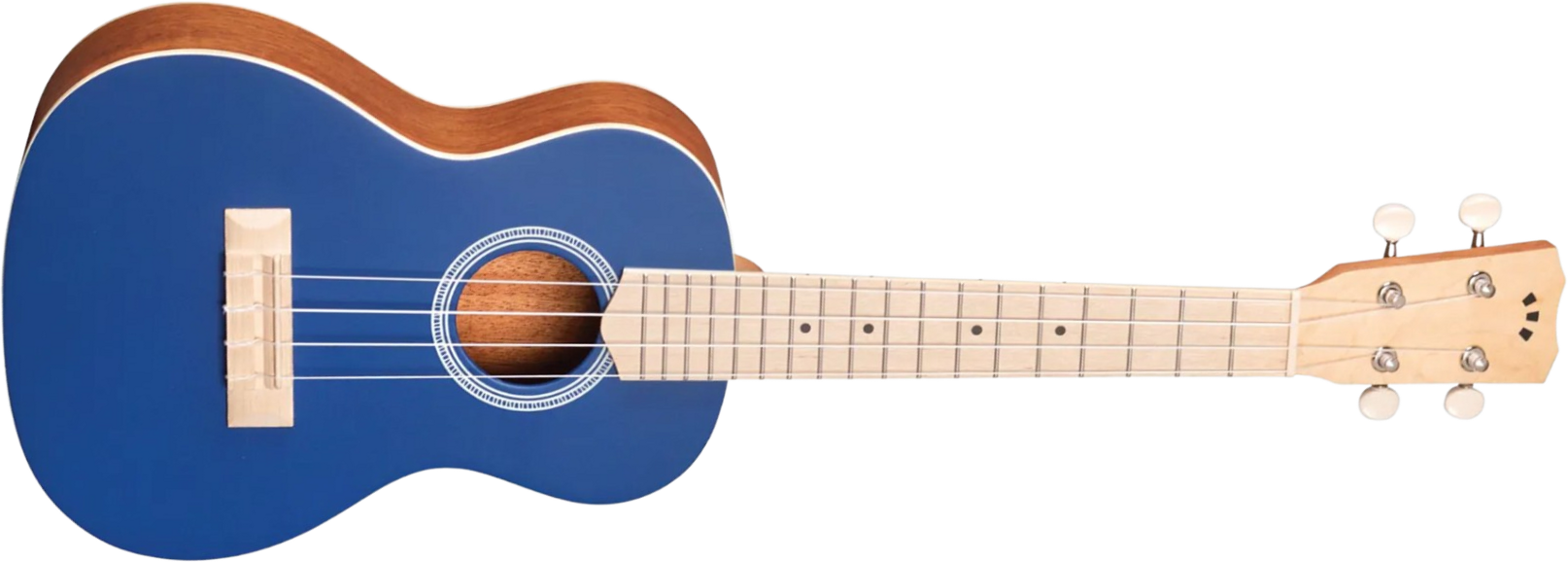 Cordoba 15cm Matiz Concert Tout Acajou Mn - Classic Blue Satin - Ukulele - Main picture