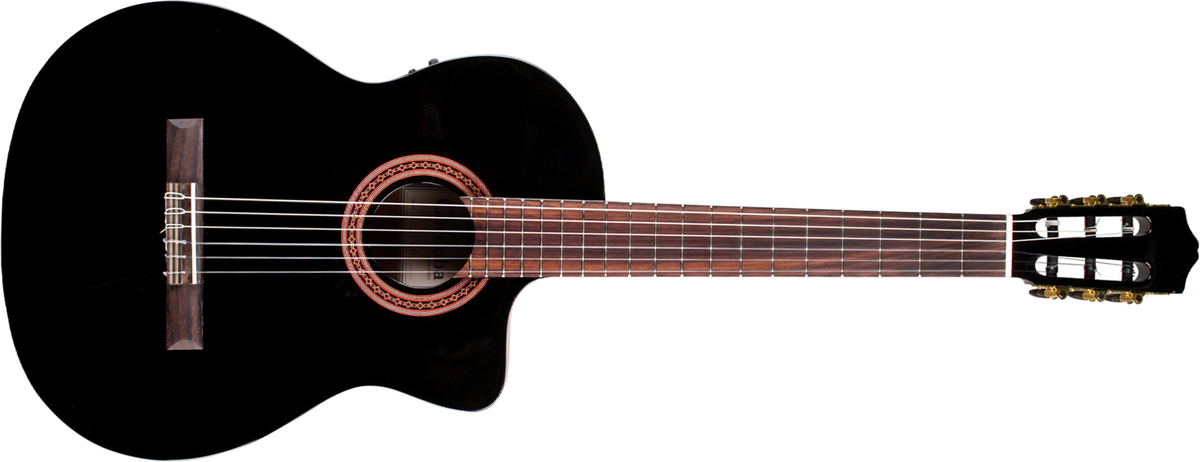 Cordoba C5-ce Iberia Cw Cedre Acajou Rw +housse - Black - Klassieke gitaar 4/4 - Main picture