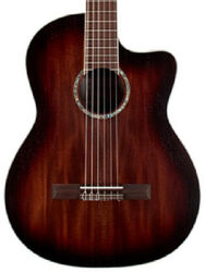 Klassieke gitaar 4/4 Cordoba Iberia C4-CE - charcoal burst